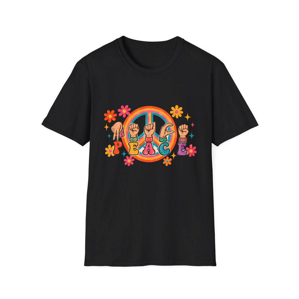 Peace Sign Language Graphic Tee