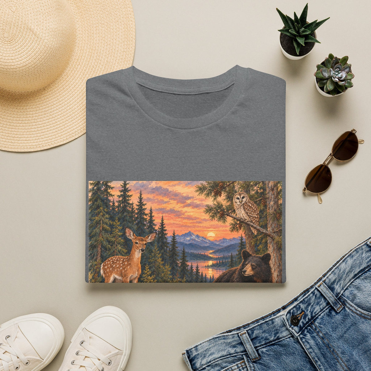 Wildlife Wilderness Tee Printify