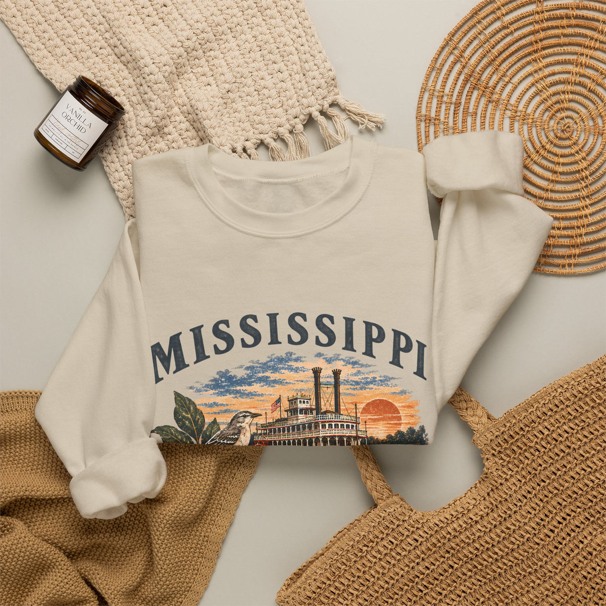 Mississippi Riverboat Sweatshirt