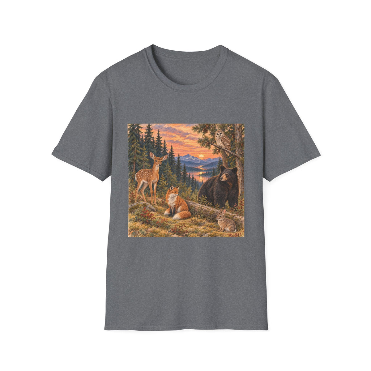 Wildlife Wilderness Tee Printify