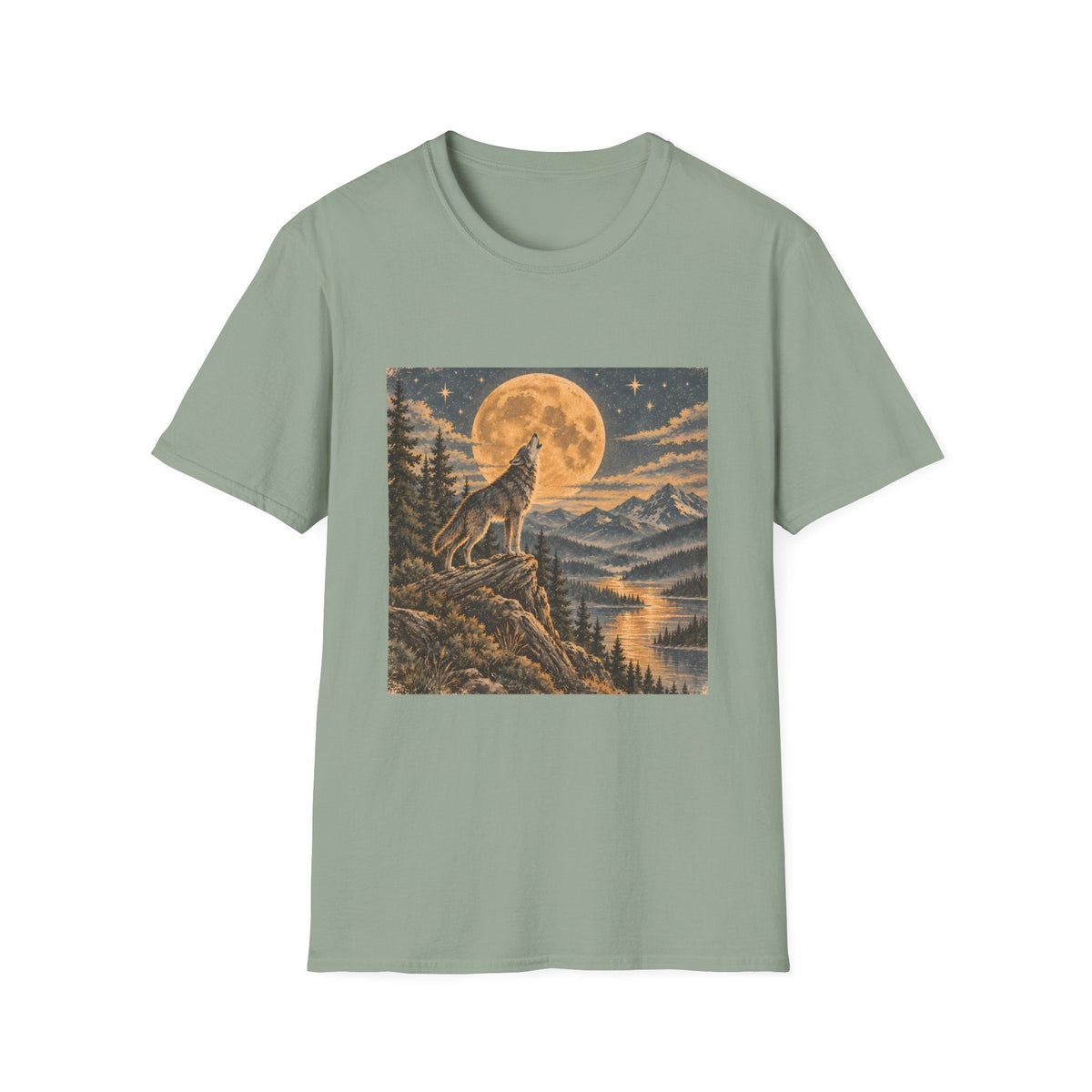 Wolf Tee Printify