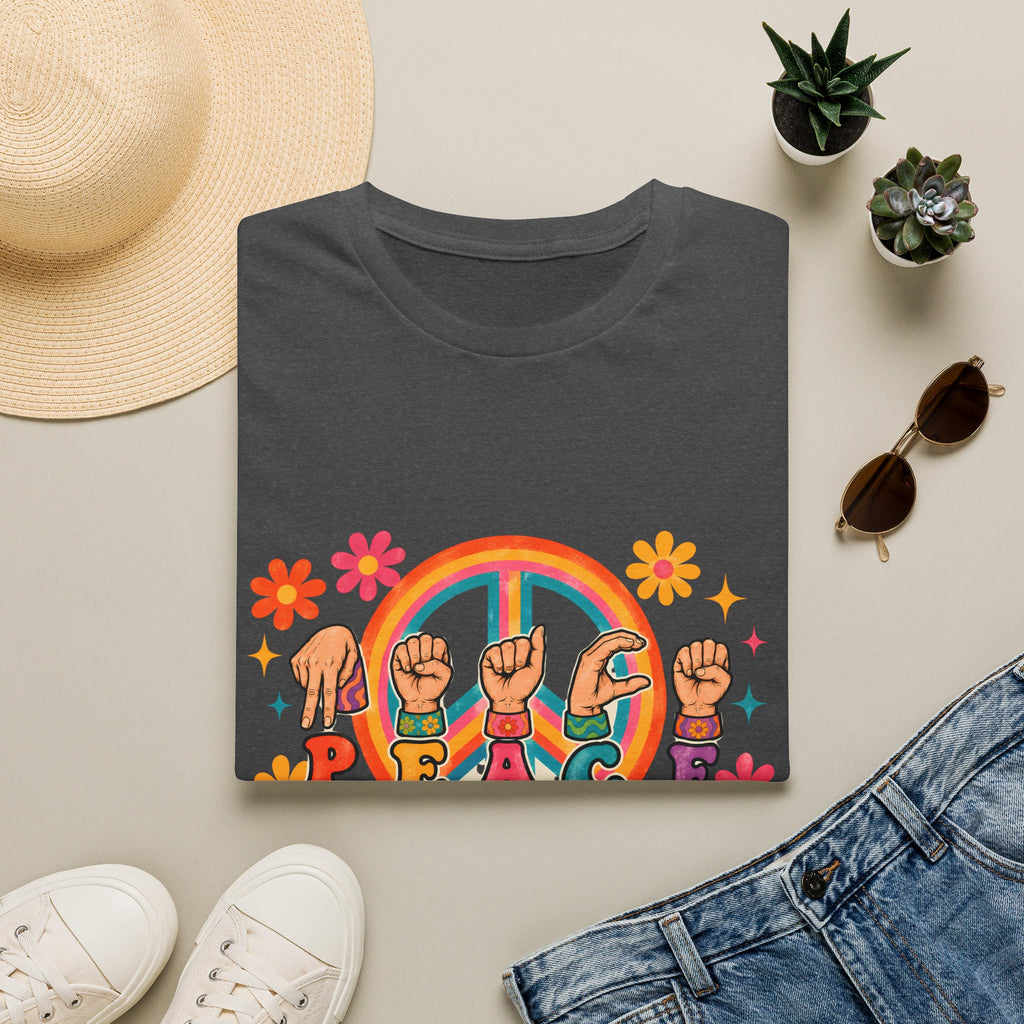 Peace Sign Language Graphic Tee