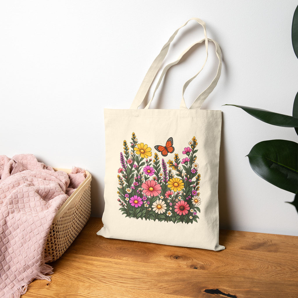 Wildflower Garden Tote Bag