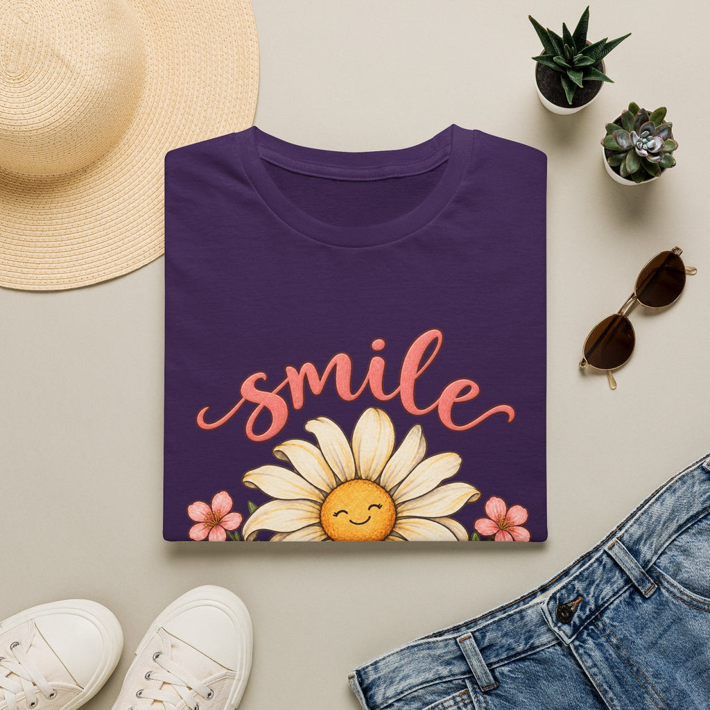 Smile Daisy Tee Printify