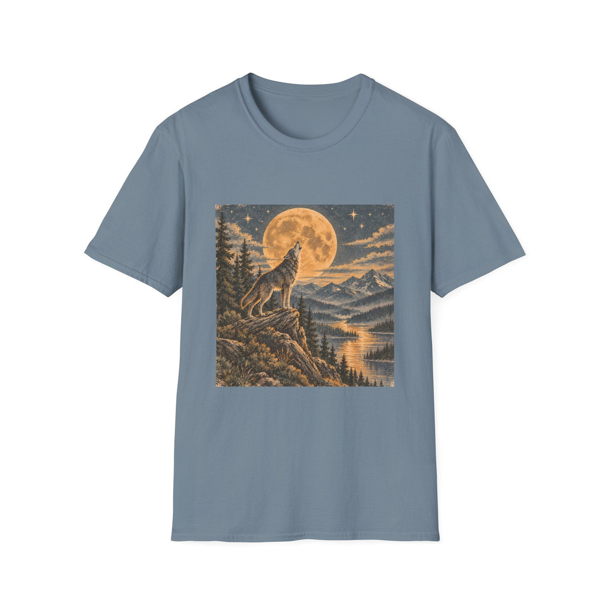 Wolf Tee Printify
