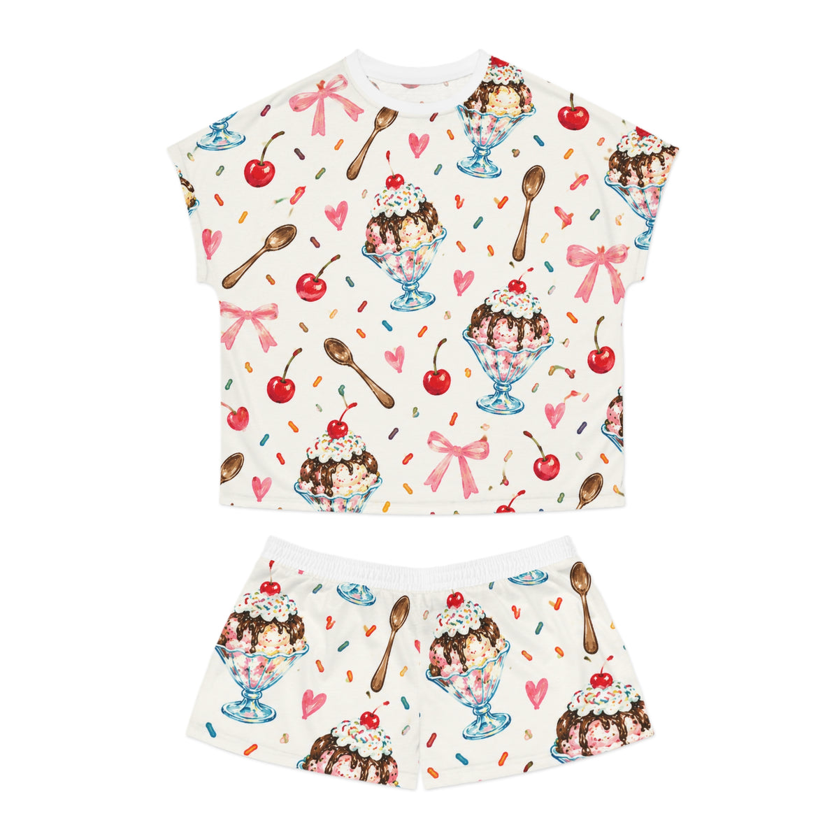 Ice Cream Sundae Pajama Set