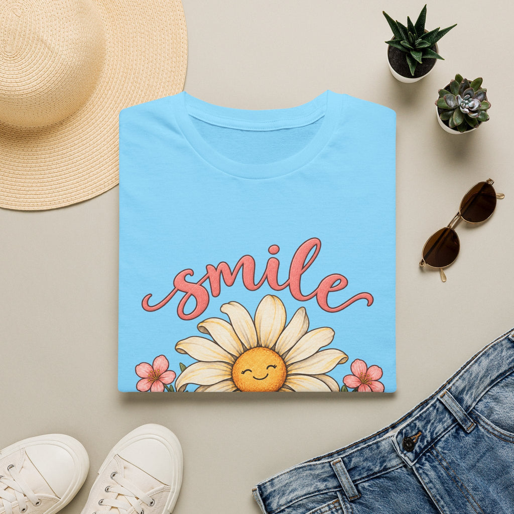 Smile Daisy Tee Printify