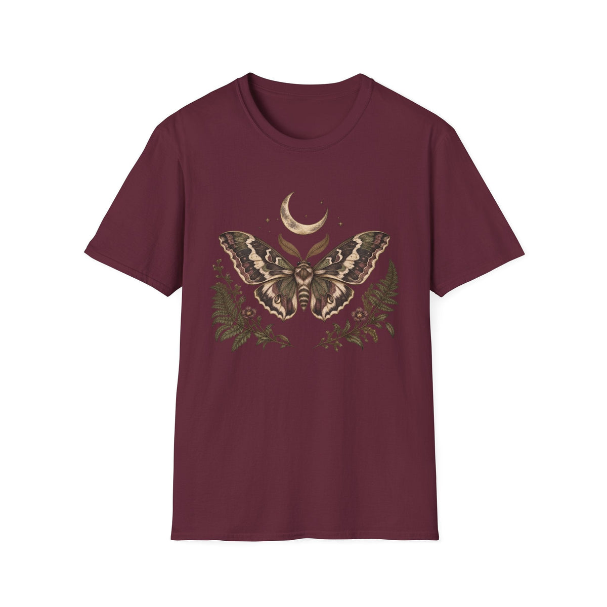 Moonlight Moth Tee Printify