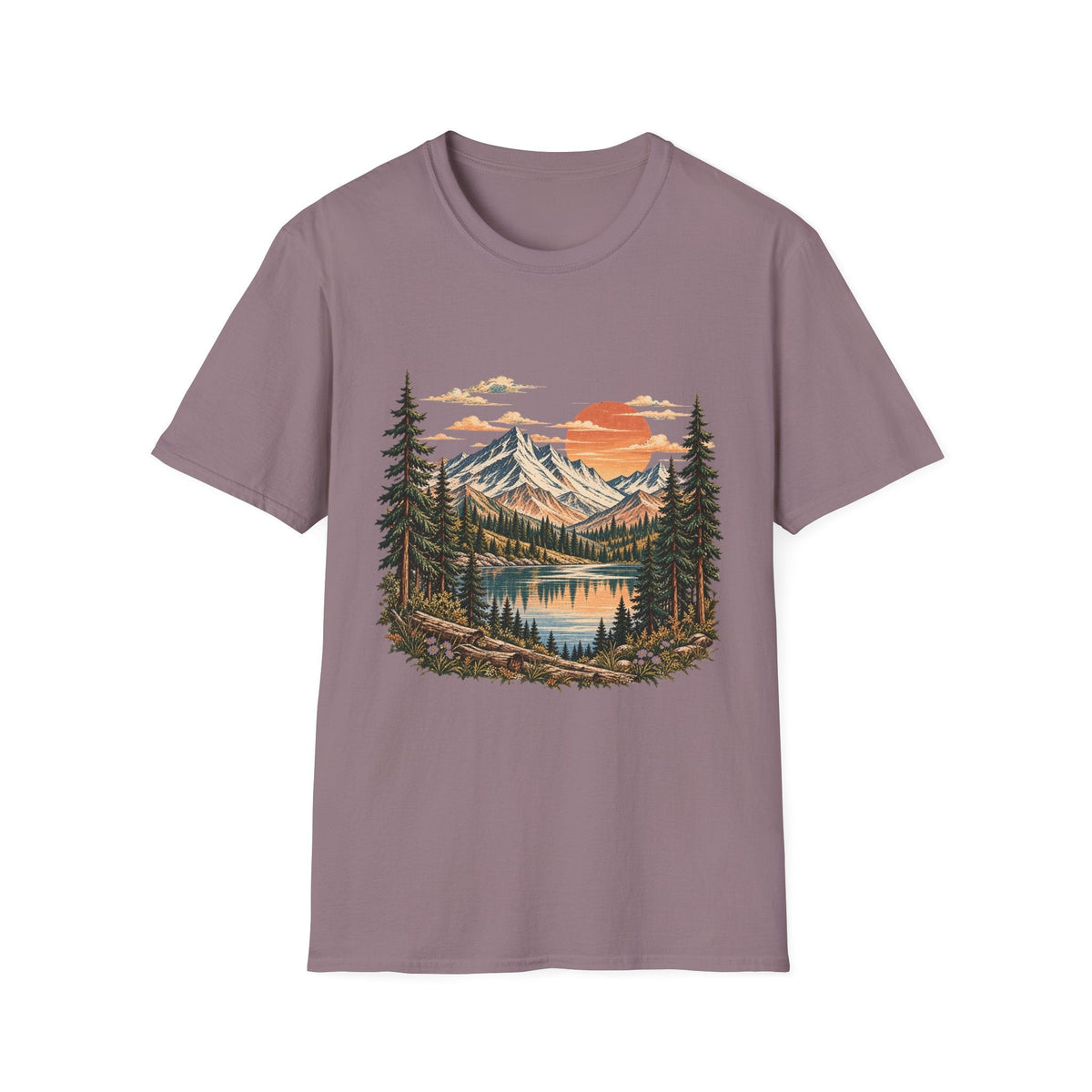Alpine Sunset Tee Printify