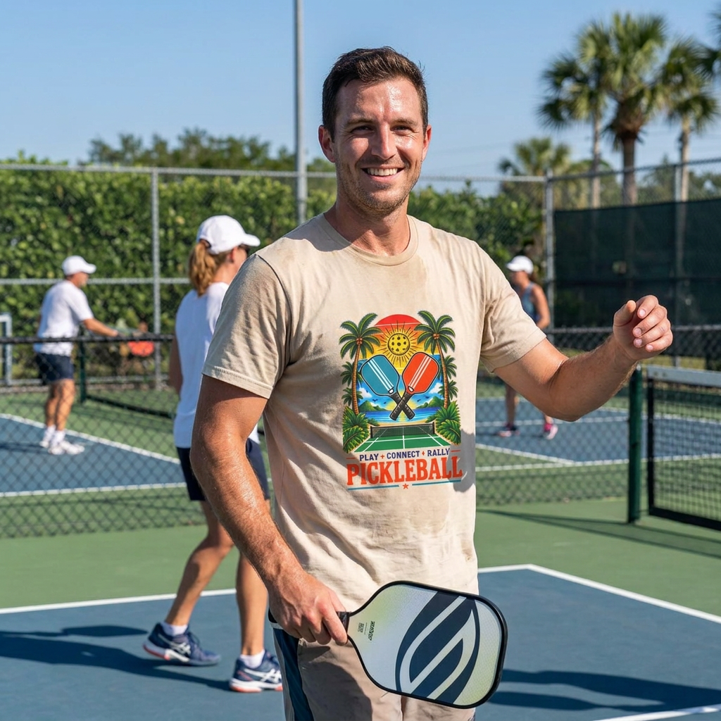 Pickleball Tee Printify