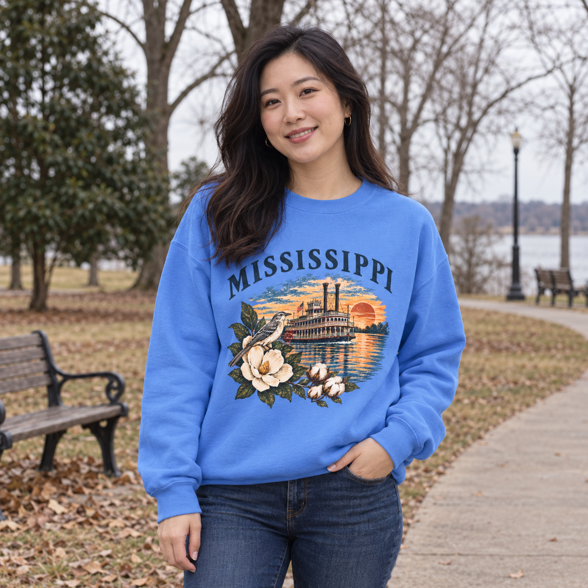 Mississippi Riverboat Sweatshirt