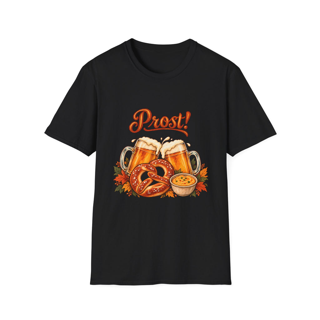 German Beer Pretzel Tee Printify