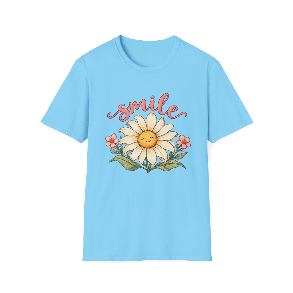 Smile Daisy Tee Printify