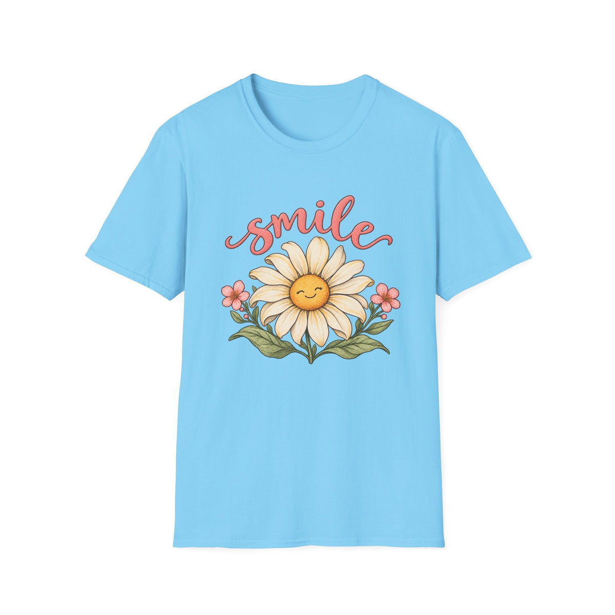 Smile Daisy Tee Printify