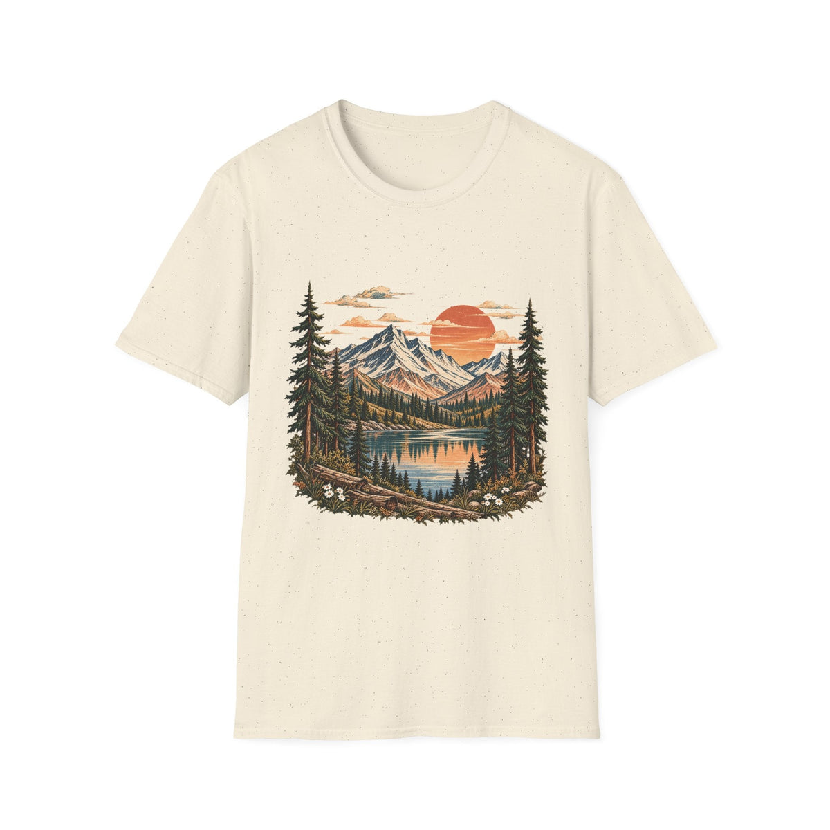 Alpine Sunset Tee Printify