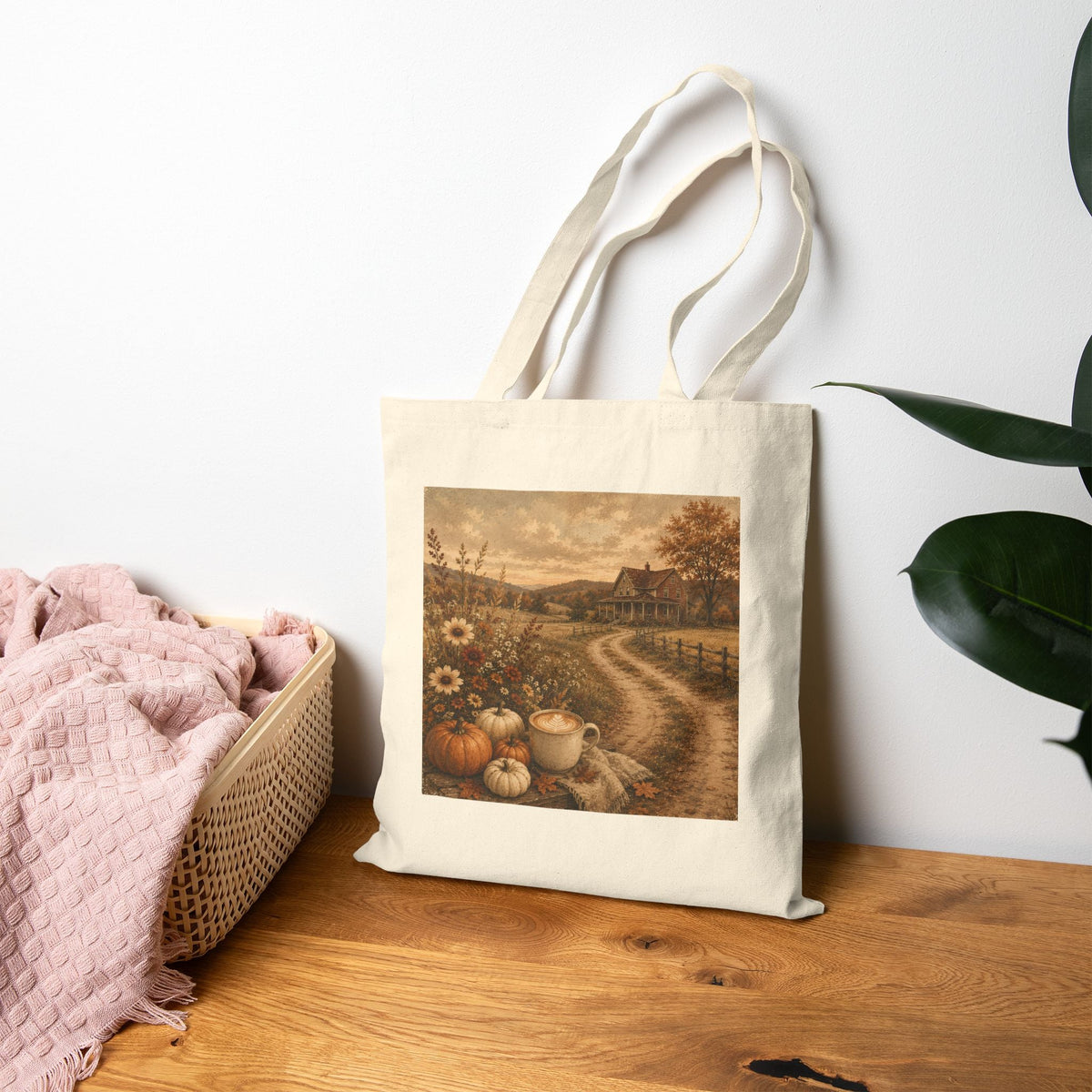 Autumn Harvest Tote Bag Printify