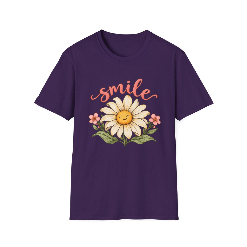Smile Daisy Tee Printify