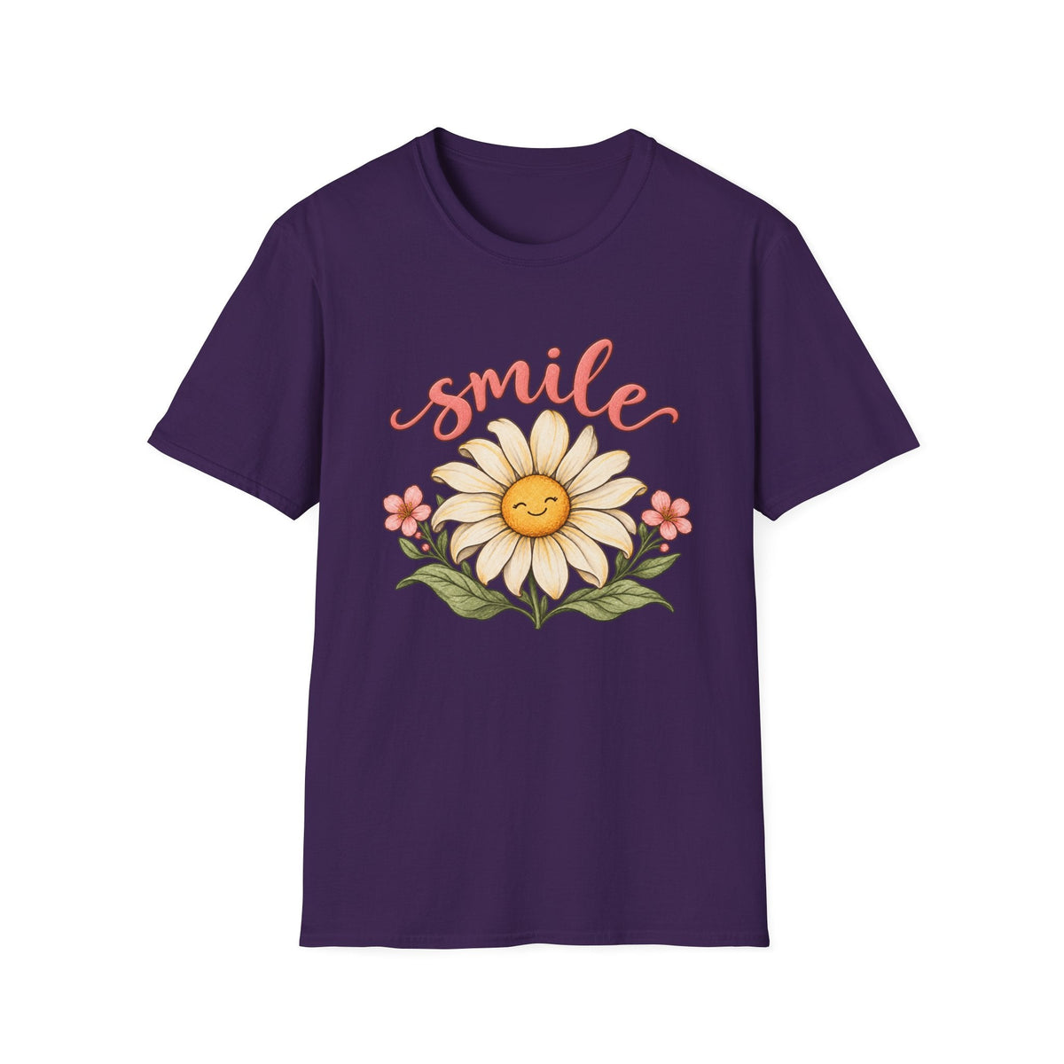 Smile Daisy Tee Printify