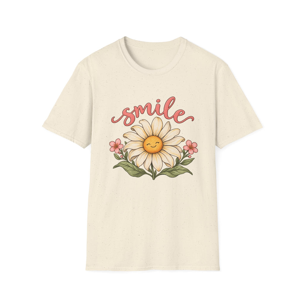 Smile Daisy Tee Printify