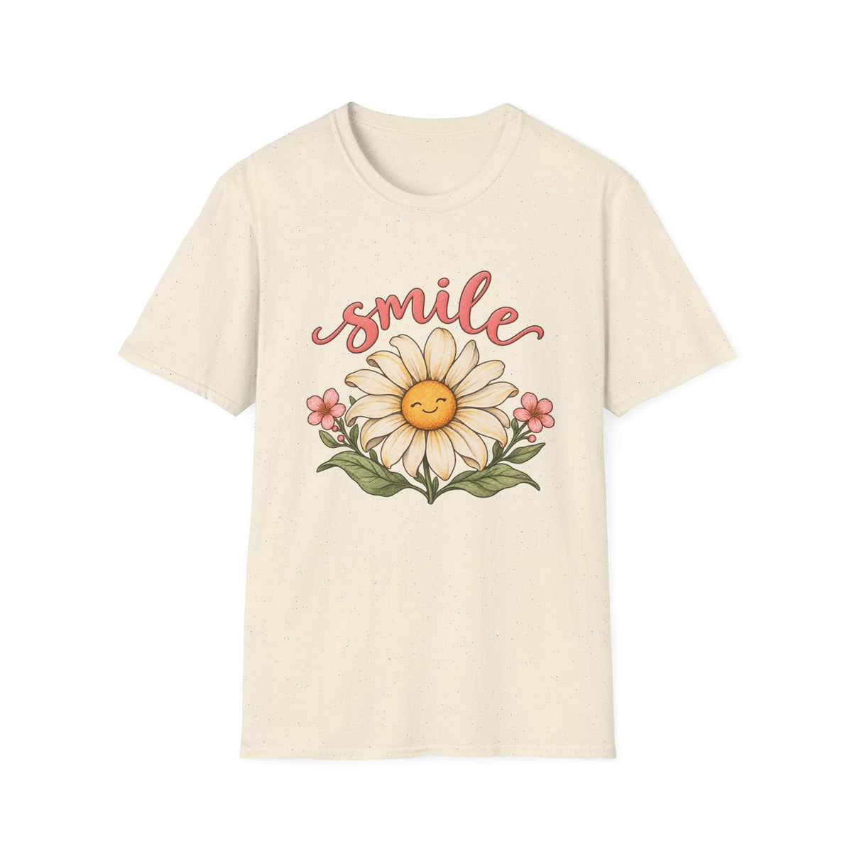 Smile Daisy Tee Printify