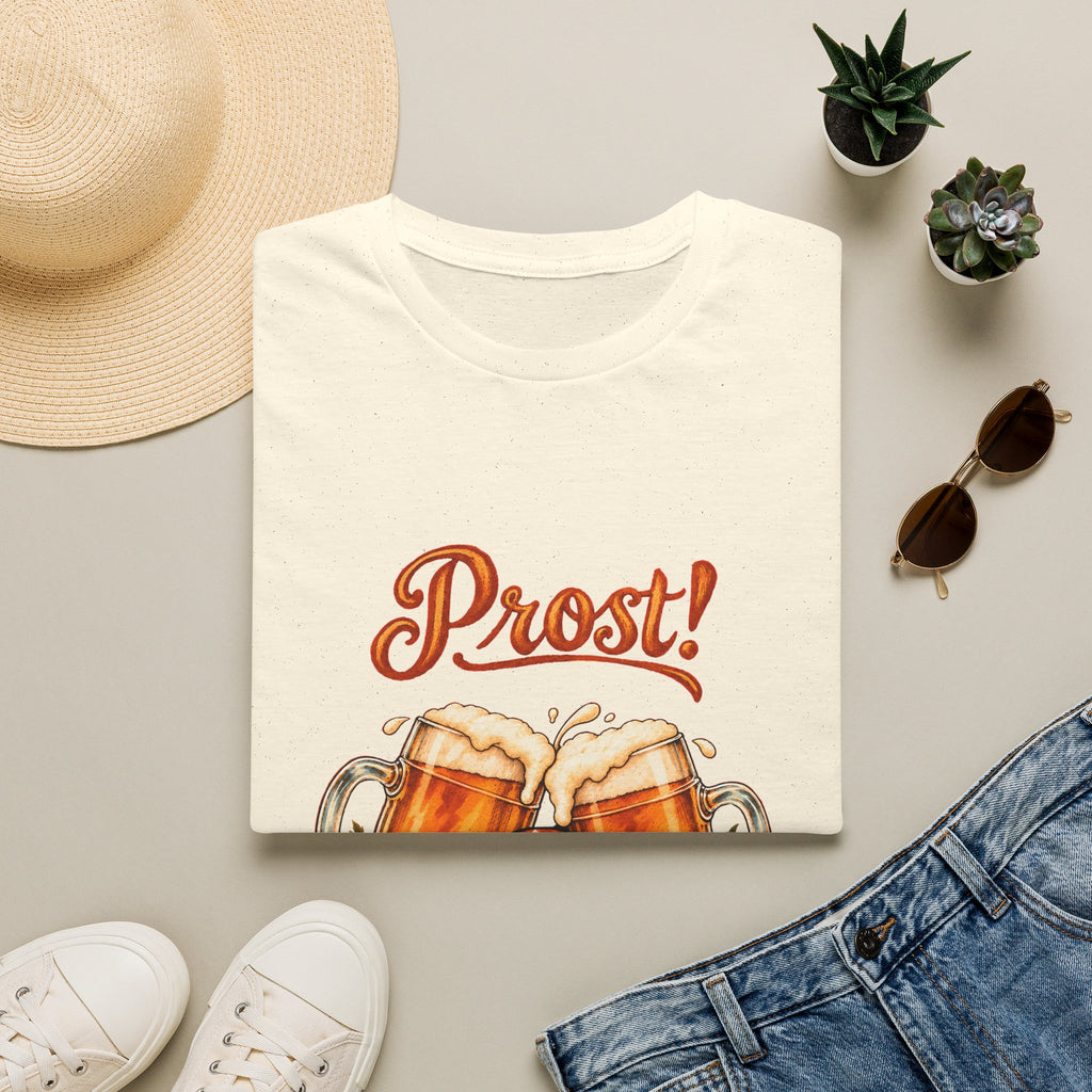 German Beer Pretzel Tee Printify
