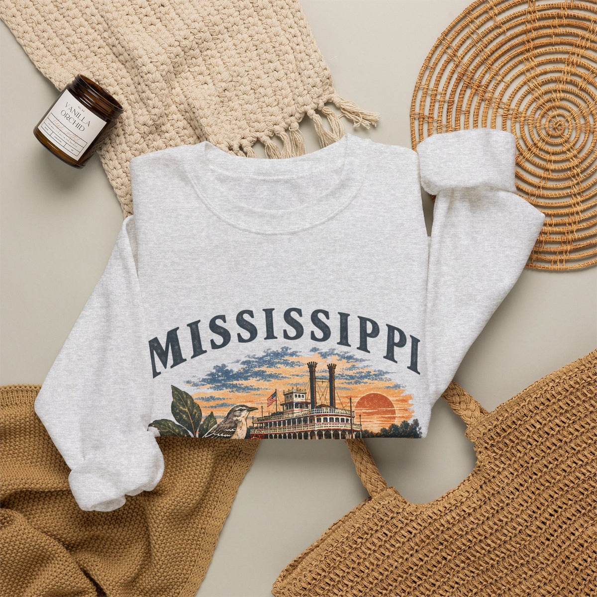Mississippi Riverboat Sweatshirt