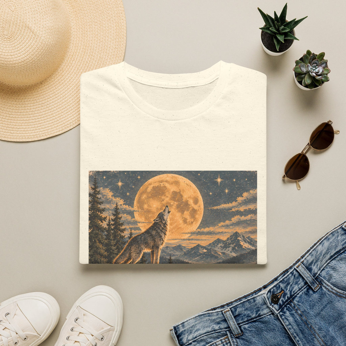 Wolf Tee Printify