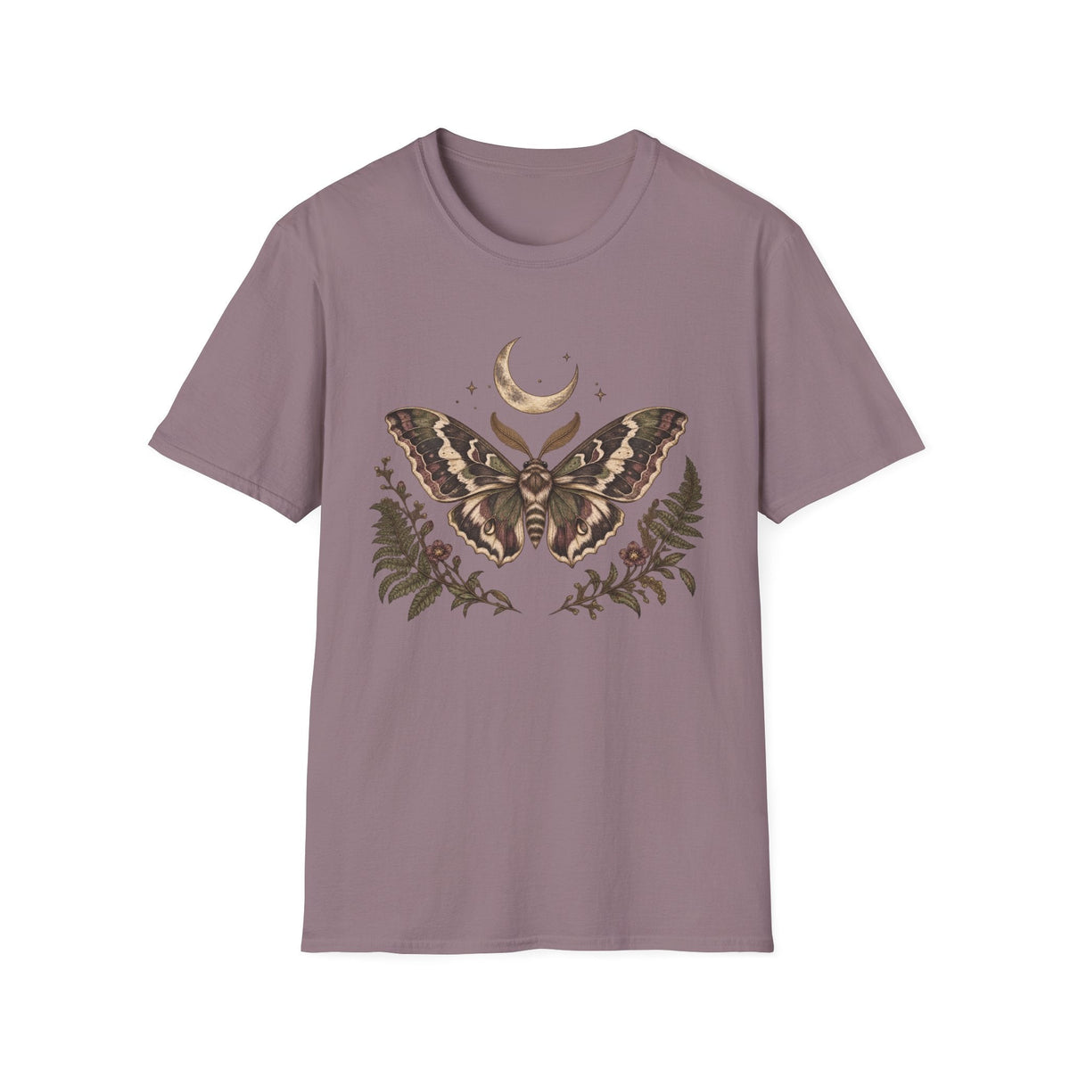 Moonlight Moth Tee Printify
