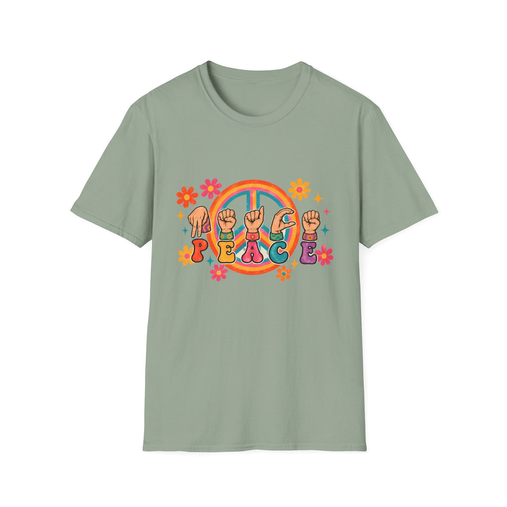 Peace Sign Language Graphic Tee