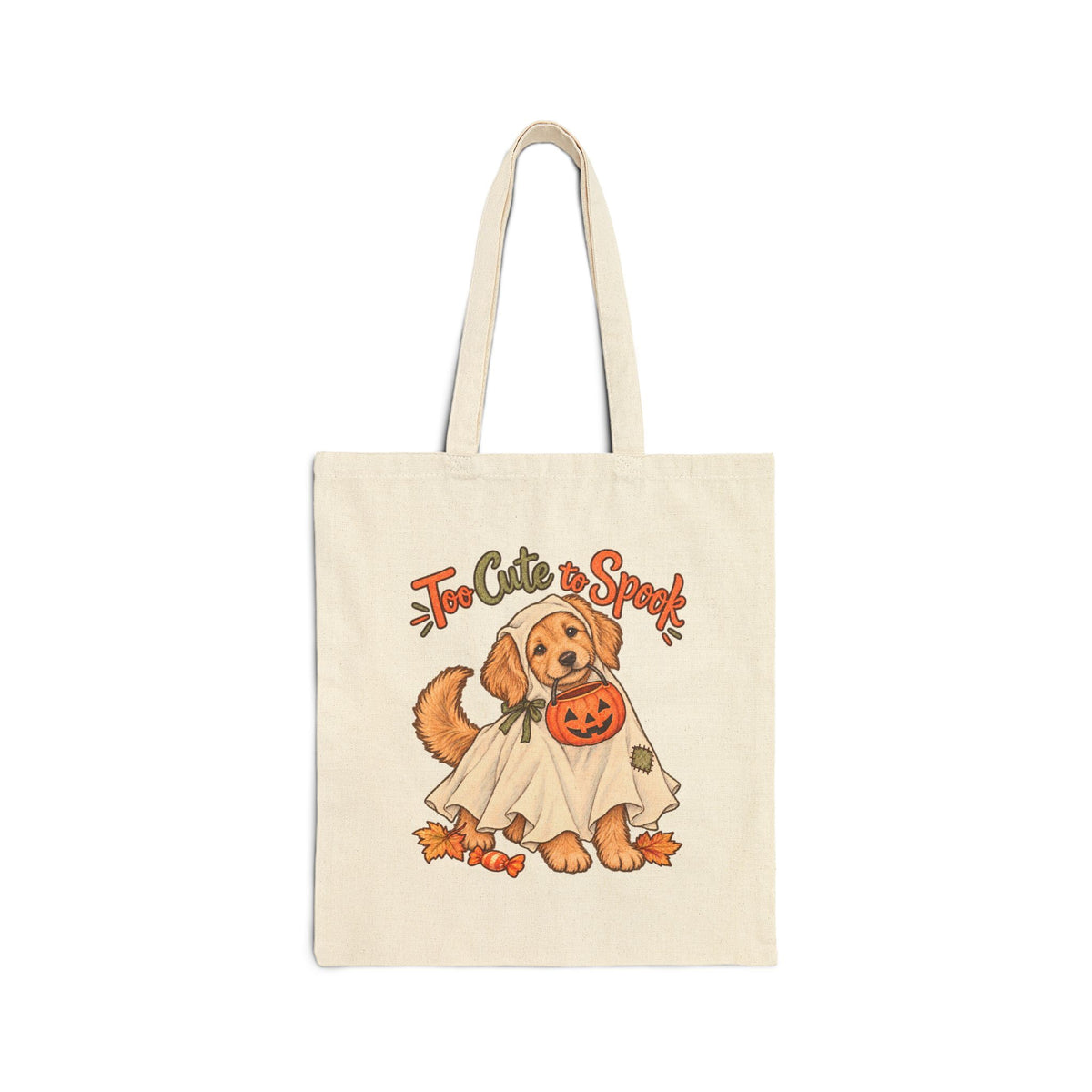 Puppy Halloween Tote Bag