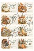 Thanksgiving Gift Tags